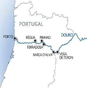 Le Douro - De Porto vers l'Espagne : la Valle du Douro et Salamanque